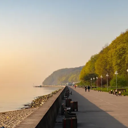 Eleganckie Mieszkanko Na Kamiennej Gorze * グディニャ